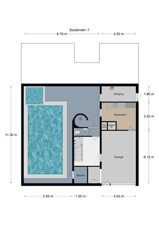 Floorplan - Parklaan 12, 6291 EJ Vaals